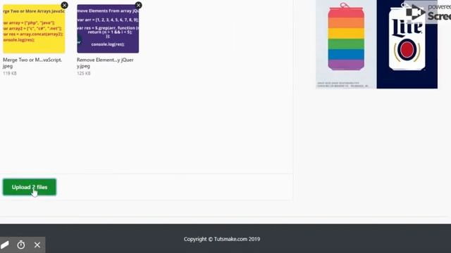 Multiple Image Upload with Preview and Delete jQuery Plugin смотреть онлайн