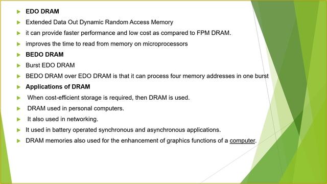 class 9||RAM||DYNAMIC RAM||SD RAM||RD RAM||FPM DRAM||EDO||BEDO||GRAPHICS DRAM|diffence SDRAM & DRA смотреть онлайн