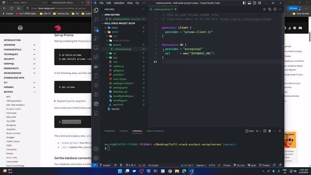 The Ultimate Guide to Building a Full-Stack Project with Next.js, Nest.js, Prisma, PostgreSQL смотреть онлайн