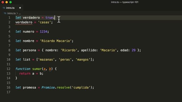 Intro a TypeScript en 12 minutos смотреть онлайн