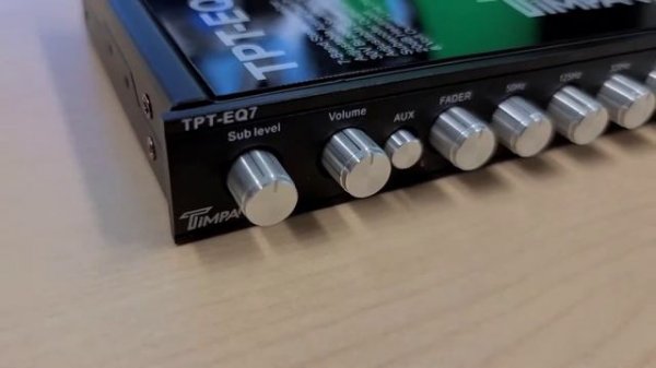 Timpano Audio TPT-EQ7 - Car Audio 7 Band Graphic Equalizer! PRV Group