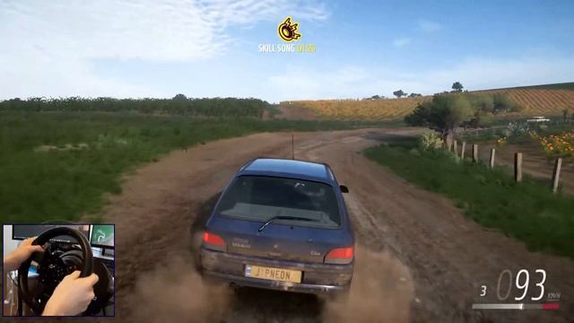 Forza Horizon 5 1993 RENAULT CLIO WILLIAMS thrustmaster t300 rs game play test drive смотреть онлайн