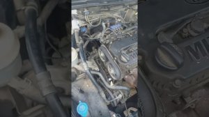 Киа Спектра свист (писк) со стороны ремня ГРМ