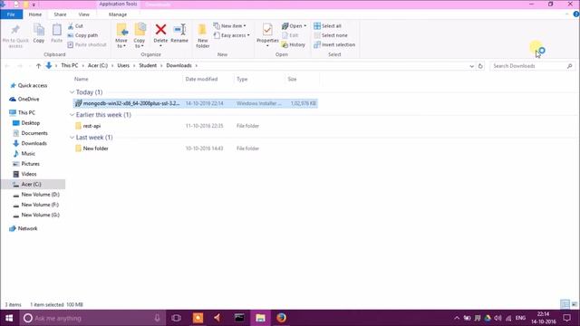 REST API Tutorial - 2 - Install and Configure MongoDB смотреть онлайн