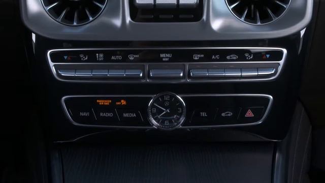 2018 Mercedes Benz G Class G500 brilliant blue interior смотреть онлайн