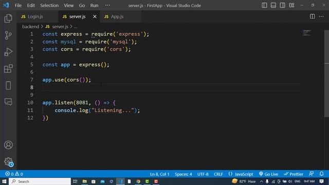 Login Page using React + Node + MySQL | ReactJS, MySQL, NodeJS - Login Page Tutorial смотреть онлайн