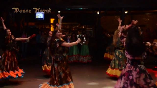 Цыганский танец с бубнами смотреть онлайн