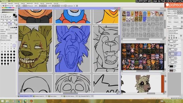 FNAFNG | Ultimate Custom Night | SPEEDPAINT! смотреть онлайн