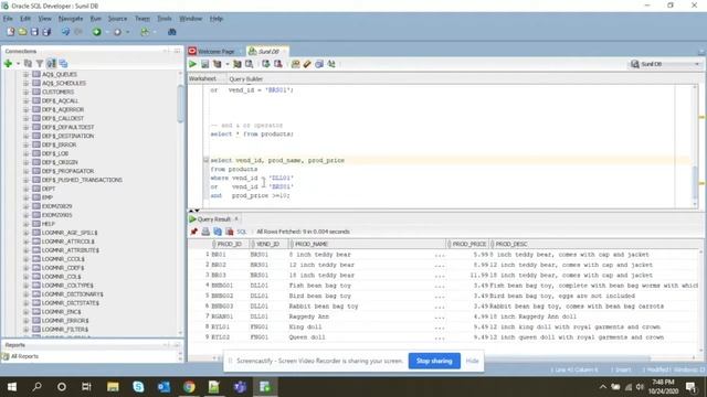 SQL Beginner Tutorial: And & Or Operators смотреть онлайн