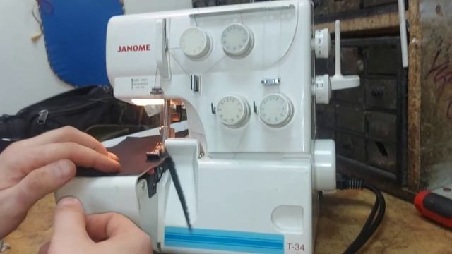 Настройка строчки оверлока есть легкий способ, смотри!!!