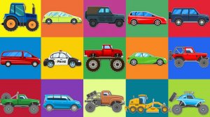 Мультфильм - Машинки Крошки Антошки - Мультики для детей