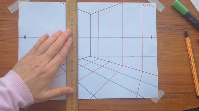 Упражнение №6. Угловая перспектива. смотреть онлайн