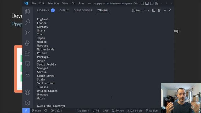 Python Terminal Application Presentation смотреть онлайн