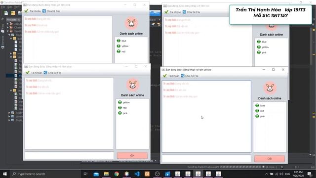 JAVA CHAT APPLICATION CLIENT-SERVER & SEND FILE смотреть онлайн