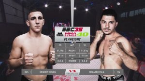 Горилла ММА Серия-40: SBC 35 | Григорий Мишин (Россия) – Риккардо Пала (Италия)