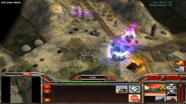 Command & Conquer: Zero Hour - Challenge - China Tank vs GLA Toxin [Hard] 1080p смотреть онлайн
