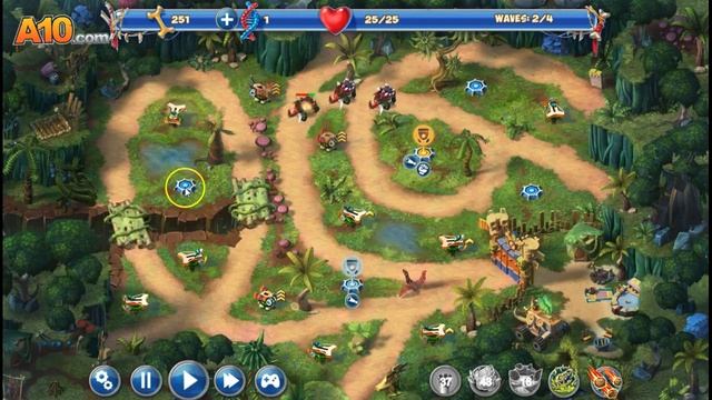 LETS PLAY DAY:D TOWER RUSH TRIASSIC PERIOD 2-20 PERFECT NLL смотреть онлайн