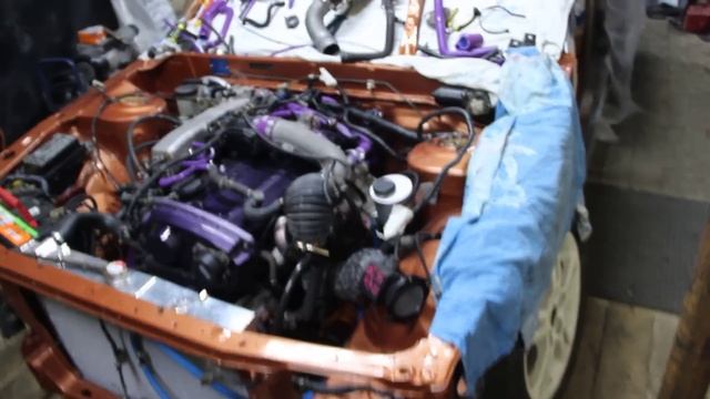 Первый запуск RB25DET Neo Laurel 33 Lilu Kurgan