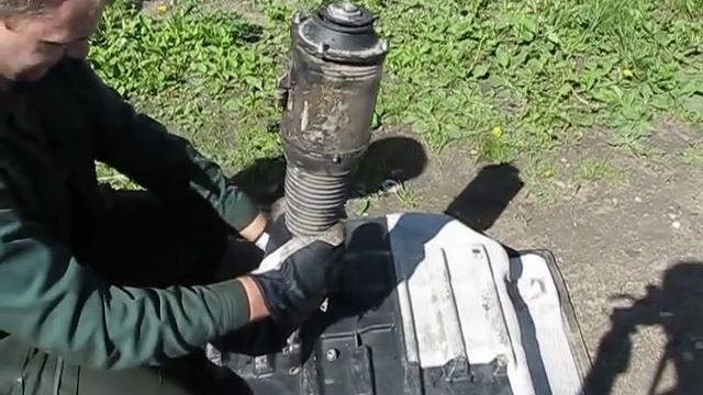 Разбор пневмоподвески Phaeton смотреть онлайн