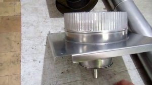 Дымоход 120/220 мм нерж/нерж  для газового котла Атон .