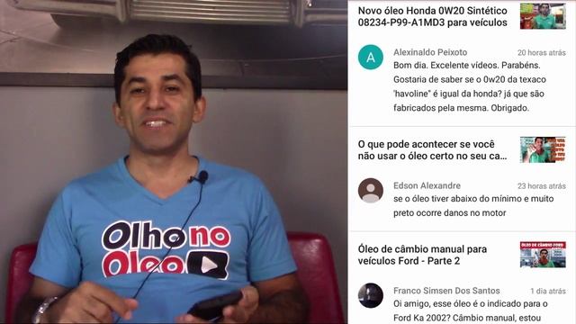 Olho no Óleo Responde #8 e também Pergunta!!! смотреть онлайн