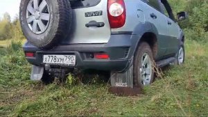 Заднеприводная шевроле нива с электроблокировкой дифференциала. тест N2. для Drive2.