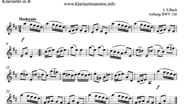 play Clarinet Musette Bach смотреть онлайн