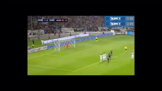 PAOK Ajax . ΠΑΟΚ Άγιαξ Highlights match review смотреть онлайн