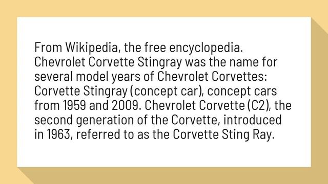 What is Corvette Stingray? смотреть онлайн