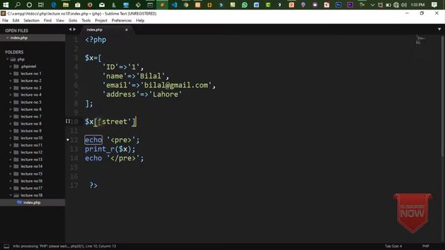 PHP Procedural & MySQLi Part 18 : Associative Array in PHP with best practice | Hindi /Urdu смотреть онлайн