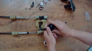 Ремонт кулисы Mercedes Vito 639 (замена втулки)