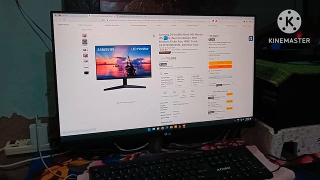 best 24 inch ips gaming monitor under 10k in 2023 customer unboxing & review model 24mk600?❤️ смотреть онлайн