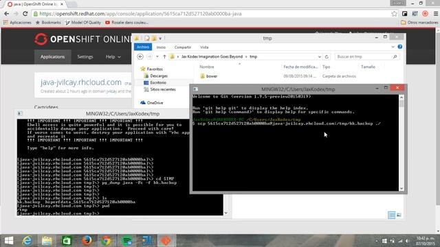 OpenShift database backup & restore смотреть онлайн