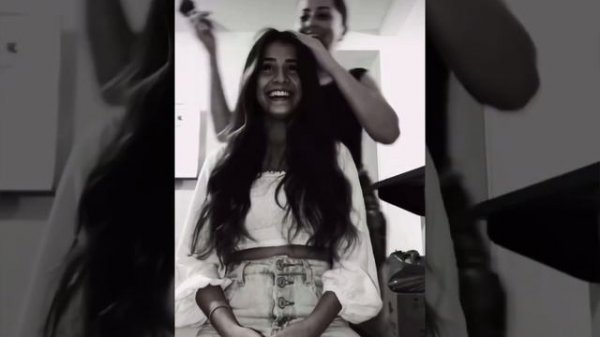 Gorgeous Girl Excitedly Shaves Her Long Hair Off Buzzcut | Womens Headshave