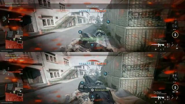 You can play Split-Screen on Modern Warfare 2 Multiplayer... but it sucks смотреть онлайн