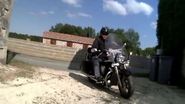 KAWASAKI VN 2000 YAMAHA XVS 1300 FRENCH ROAD TRIP PART 3 смотреть онлайн