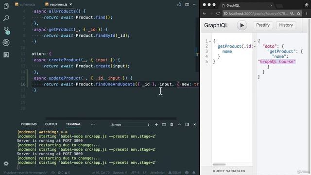 LESSON 18 - Update Records From MongoDB Using GraphQL Mutation смотреть онлайн