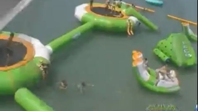 Водные аттракционы, видео обзор смотреть онлайн