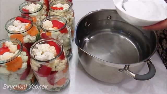 НЕ просто КАПУСТА на зиму, эта цветная капуста ВКУСНЕЕ МЯСА! смотреть онлайн