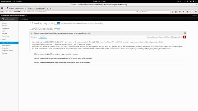 Blocking the shellshock! exploit with SELinux смотреть онлайн