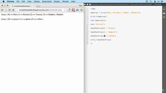 PHP Arrays - Learn How to Use Arrays in PHP смотреть онлайн