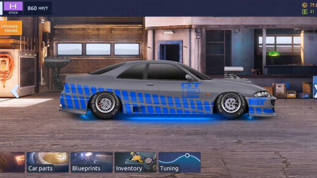 How to make good gears for your car Nissan Skyline GTR 33 in drag racing:street смотреть онлайн