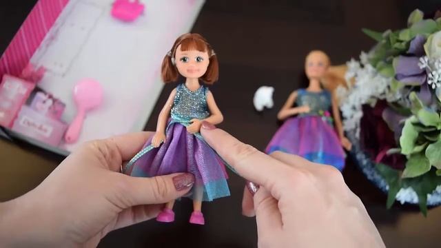 Мама и дочка в одинаковых платьях FAMILY LOOK Обзор Модный Сет кукол смотреть онлайн