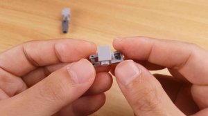 How to build mini LEGO transformer mecha - AT-ZT feat. Among Us (using only 39 easy bricks)