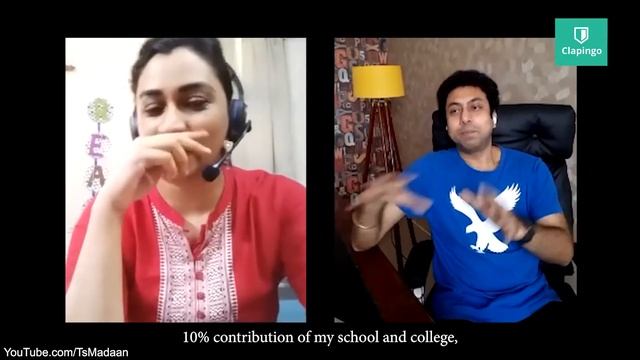 Clapingo English Conversation Practice with Indian Tutor | Speak English Fluently смотреть онлайн