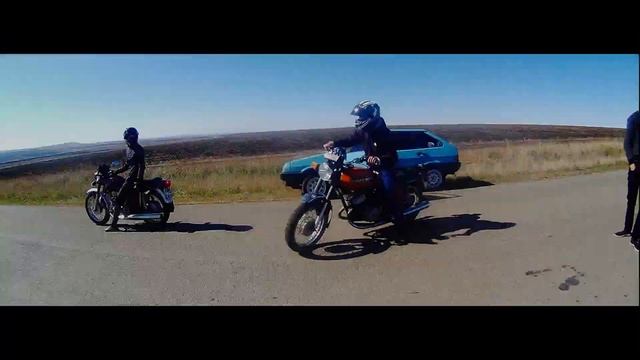 На советском мотоцикле | нарезка мотосезона 2018 смотреть онлайн