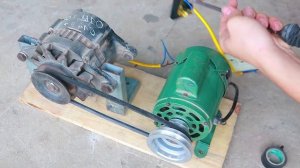 ВЕЧНЫЙ ДВИГАТЕЛЬ из мотора и генератора | Ротовертер | Чэс Кэмпбелл | ВД | perpetuum mobile