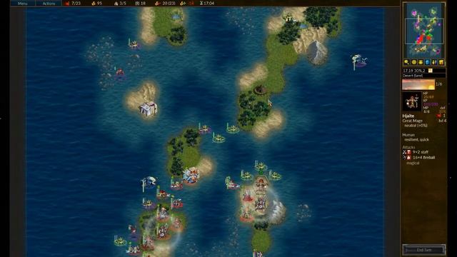 Battle for Wesnoth, The Rise of Wesnoth S14, no savescumming смотреть онлайн