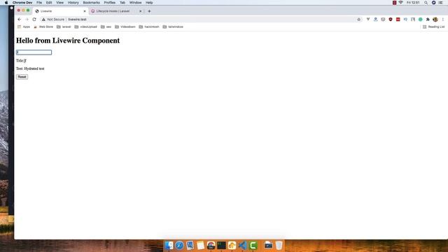 Laravel Livewire Tutorial #4 Lifecycle Hooks смотреть онлайн