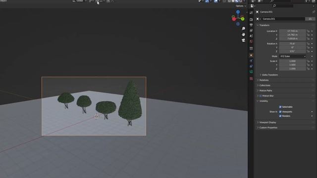 Free Cartoon style Spindle Tree Generator Blender Geometry nodes смотреть онлайн